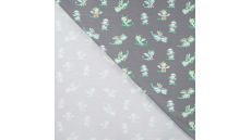Cotton/EA Jersey Print - Water Colour Dinos