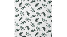 Cotton/EA Jersey Print - Croc, Ecru
