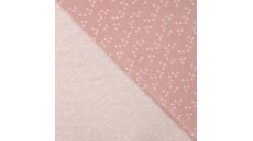 Cotton/EA Jersey Print - Dog Paws, Nude