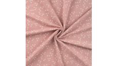 Cotton/EA Jersey Print - Dog Paws, Nude