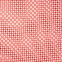 Cotton/EA Jersey Print - Geo Dots, Coral