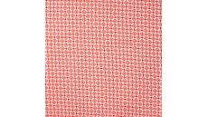 Cotton/EA Jersey Print - Geo Dots, Coral