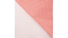 Cotton/EA Jersey Print - Geo Dots, Coral
