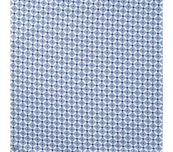 Cotton/EA Jersey Print - Geo Dots, Denim