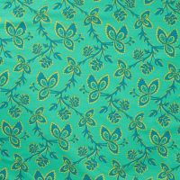 Cotton/EA Jersey Print - Flowers, Grass