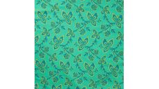 Cotton/EA Jersey Print - Flowers, Grass