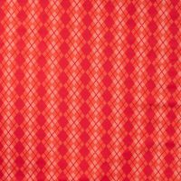 Cotton/EA Jersey Print - Argyle, Coral