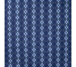 Cotton/EA Jersey Print - Argyle, Denim