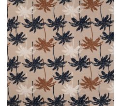 Cotton/EA Jersey Print - Palm, Sand