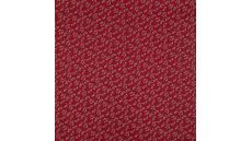 Cotton Poplin Print - Mistletoe, Deep Red