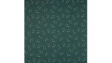 Cotton Poplin Print - Stars, Green