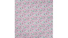 Cotton Poplin Print - Birds, Baby Blue