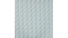 Cotton Poplin Print - Little Flowers, Baby Blue