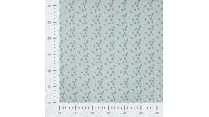 Cotton Poplin Print - Little Flowers, Baby Blue