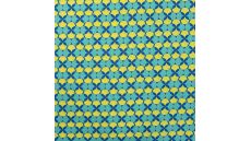 Cotton Poplin Print - Retro, Emerald