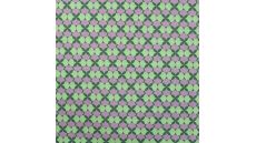 Cotton Poplin Print - Retro, Violet