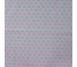 Cotton Poplin Print - Ethnic, Fuchsia