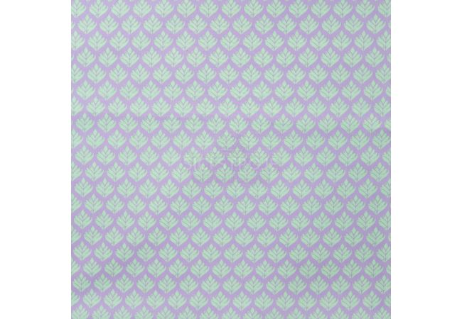 Cotton Poplin Print - Ethnic, Violet