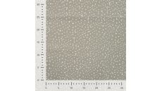 Cotton Poplin Print - Mini Dots, Khaki