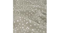 Cotton Poplin Print - Mini Dots, Khaki