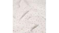 Cotton Poplin Print - Mini Dots, Ecru