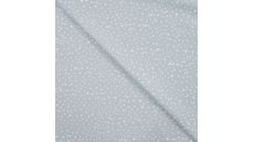 Cotton Poplin Print - Mini Dots, Dusty Blue