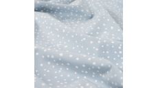 Cotton Poplin Print - Mini Dots, Dusty Blue