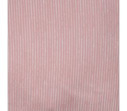 Cotton Poplin Print - Mini Stripes, Poudre