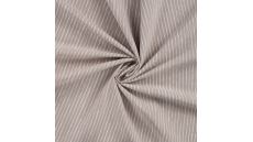 Cotton Poplin Print - Mini Stripes, Sand