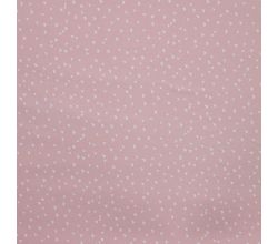 Cotton Poplin Print - Mini Heart, Poudre