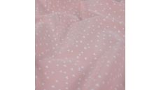 Cotton Poplin Print - Mini Heart, Poudre
