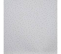 Cotton Poplin Print - Mini Heart, Ecru