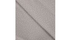 Cotton Poplin Print - Mini Heart, Sand
