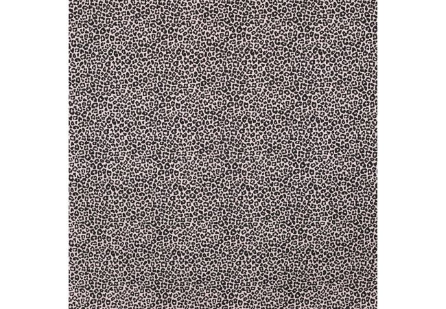 Cotton Poplin Print - Mini Leopard, Poudre