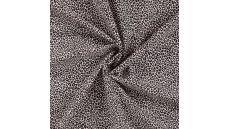 Cotton Poplin Print - Mini Leopard, Poudre