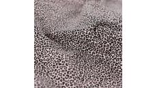 Cotton Poplin Print - Mini Leopard, Poudre