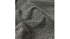 Cotton Poplin Print - Mini Leopard, Khaki