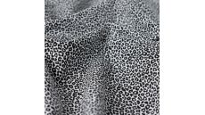 Cotton Poplin Print - Mini Leopard, Ecru
