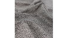 Cotton Poplin Print - Mini Leopard, Sand