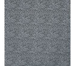 Cotton Poplin Print - Mini Leopard, Dusty Blue
