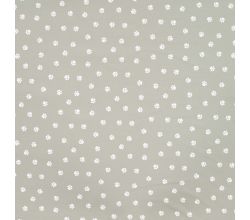Cotton Poplin Print - Mini Paws, Khaki