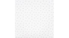 Cotton Poplin Print - Mini Paws, Ecru