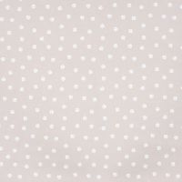 Cotton Poplin Print - Mini Paws, Sand