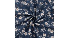 Cotton Poplin - Navy