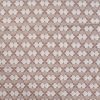 Cotton Poplin Print&Coated - Retro, Sand