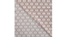Cotton Poplin Print&Coated - Retro, Sand