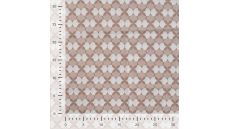 Cotton Poplin Print&Coated - Retro, Sand