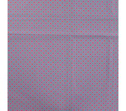 Cotton Poplin Print&Coated - Retro Flowers, Fuchsia