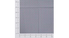 Cotton Poplin Print&Coated - Retro Flowers, Violet
