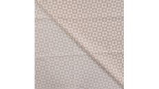 Cotton Poplin Print&Coated - Retro Abstract Flowers, Sand